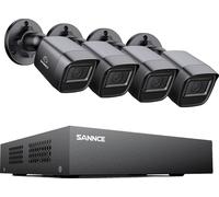 Système de sécurité CCTV, caméras 2MP, vision nocturne jusqu'à 20 m, IP67 étanche, 4pcs, 1T