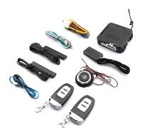 Système De Sécurité De Démarrage D'alarme De Voiture - Contrôleur Mobile sans Fil DC Douze Volts, Système D'entrée sans ispositif Intelligent De Démarrage À Distance Antivol avec C