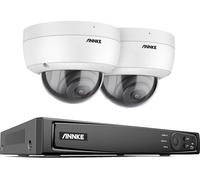 Système de sécurité NVR, 8 canaux, résolution jusqu'à 12MP, supporte plusieurs caméras, kit NVR 8CH 2PCS, Aucun