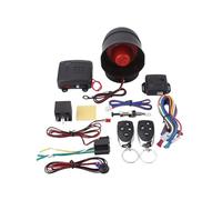 Système de sécurité pour voiture, alarme universelle, système de protection de sécurité, entrée sans clé avec 2 télécommandes et sirène