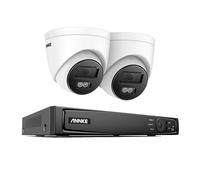 Système de sécurité, Résolution 4K, Enregistrement audio, Aucun, 8CH 2PCS NVR Kit
