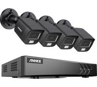 Système de sécurité vidéo, 8CH, résolution 5MP, longueur de câble 30m, 8CH DVR 4pcs Kits-a, 1T