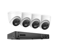 Système De Sécurité Vidéo Réseau POE 8 Canaux 4K, 8MP H.265+ NVR avec Enregistrement Audio, Caméra IP Résistante Aux Intempéries, Kit CCTV DéTection De Mouvement(None,8CH 4PCS NVR Kit)