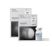 Systeme de soins de pores de collagene medieal 4 PCS - SET SERUM ET MASSE GEL. 1 000 ppm ppm de purete et de micro-collagene inclus. Systeme de s