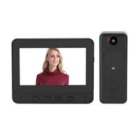 Système de Sonnette vidéo sans Fil, Sonnette vidéo avec écran LCD 2,4 Pouces, Conversation bidirectionnelle, visionneuse vidéo Grand Angle 170 ° pour Bureau à Domicile