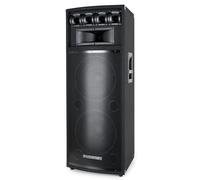 Système de Sonorisation DJ Amplificateur Enceinte 2x12''(30cm) Subwoofer 800W