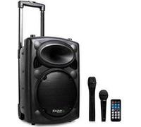 Système de sonorisation portable 10 500W - USB/BT/REC/VOX + 1 Micro VHF + Micro filaire