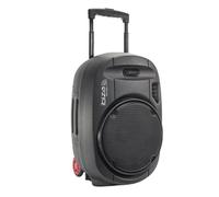 Ibiza Système de sonorisation portable PORT12UHF-MKII 350W RMS Bluetooth 2 micros UHF