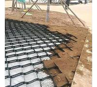 Système de stabilisation pour gravier et sol - Grille de sol perméable pour allées, terrasses et fondations d'abri de jardin - Solution de renforcement du sol robuste