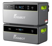 Système de stockage d'énergie solaire - FOSSIBOT - FBP1200 - 1200W AC - 1,95-39,1 kWh extensible - LiFePO4 EVE