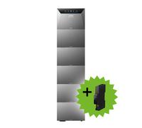 Système de stockage tout-en-un avec batterie d'extension et compteur électriq...
