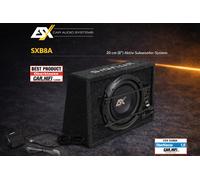 Système de subwoofer actif ESX SXB8A 20 cm (8") 450 watts avec télécommande d...