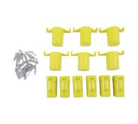 Système de support de 12 pièces pour outils sans fil 18 V et batteries conçus pour l'intégration murale et la gestion quotidienne des outils