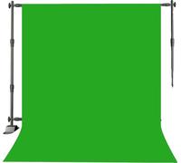 Système de support de l'arrière-plan, barre transversale réglable, construction robuste, 24x3 Avec vert