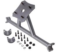 Système de support de roue de secours, construction en acier inoxydable, remplacement direct, compatible avec Polaris RZR XP Turbo ,