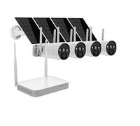 VisorTech : Système de surveillance connecté DSC-500.nvr 2K avec 4 caméras solaires