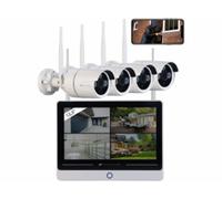 VisorTech : Système de surveillance connecté et intelligent avec écran et 4 caméras IP Full HD DSC-850.app