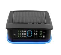 Système de surveillance des pneus avec 6 capteurs, la température, TPMS universel for camping-car, caravane(Internal)