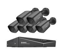 Système de surveillance, DVR 8 canaux, caméras vidéo 5MP, 8CH 6Pcs Kits, Aucun