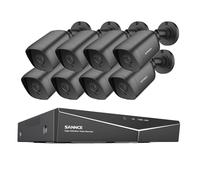 Système de surveillance, DVR 8 canaux, caméras vidéo 5MP, 8CH 8Pcs Kits, Aucune