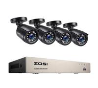 Système de surveillance vidéo CCTV, résolution 1080P, vision nocturne étanche