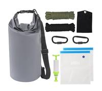 Système de suspension pour sac de nourriture pour ours, sacs à dos alimentaires, sac à dos étanche, 10 L, cordes en nylon, clips, pochette de rangement, sac de rangement alimentaire et pompe à vide