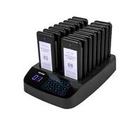 Système De Téléavertisseur Sans Fil 20H 98 Canaux Ecran Tactile 16 Emplacements