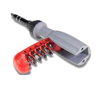 Système de tournevis à cliquet 11 en 1 avec 10 embouts et interface 1/4" pour des opérations compactes de fixation d'espace