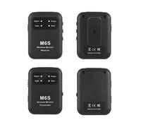 Système de transmission de moniteur d'écouteurs sans fil 2,4 GHz, récepteur de transmission IEM rechargeable mono/stéréo