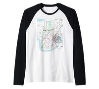 Système de Transport en commun de la Nouvelle-Orléans Travel Art USA Manche Raglan