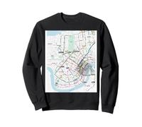 Système de Transport en commun de la Nouvelle-Orléans Travel Art USA Sweatshirt