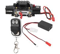 Système de treuil Automatique RC, système de récepteur de contrôleur de treuil simulé à Double Moteur sans Fil en métal pour Voiture TRAXXAS(Une)