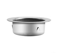 Système de ventilation à bride en acier inoxydable pour extracteurs d'air et culture hydroponique avec résistance à la température (80 mm)