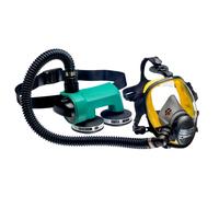 Système de ventilation assistée 3M amiante PF-600E-ASB-FF-603, 1x unité de ventilation PF-602E-ASB, 1x masque complet FF-603 taille L, 2x filtres à particules PFR 10 P3 DT-1235E, 1x tuyau d'air, 1x ca