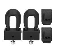 Système de verrouillage capot JK JL 2007 - 2018, loquets ABS et inox noir - Sécurité antivibration, installation sans perçage, robustesse renforcée pour tout - terrain