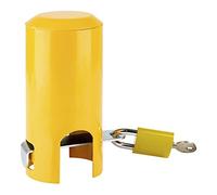 Système de verrouillage de robinet extérieur en métal, couvercle de robinet verrouillable, verrous de robinet d'eau antivol de sécurité pour enfants pour robinets extérieurs, verrou de protection en