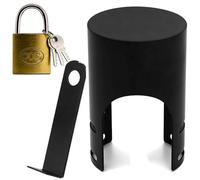 Système de verrouillage du robinet extérieur - Empêche l'utilisation non autorisée et le vandalisme, et est facile à installer, verrouillage du tuyau d'arrosage et du boîtier - Économie d'eau