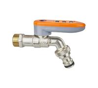 Système de verrouillage du robinet extérieur - PP 10,6 × 7,5 × 7,4 cm | Système de verrouillage du robinet extérieur avec conception de mot de passe combiné, gestion de l'arrosage, de valve