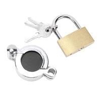 Système de Verrouillage du Robinet, Verrouillage de Pipeline D'extérieur, Dispositif de Bouchons en Laiton pour la Ferme de Jardin de Maison, Protège le Robinet, Empêche le Vol