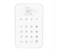 Système de verrouillage sans fil à clavier tactile, fréquence 433 MHz, code de déverrouillage d'arme EV1527, centre d'alarme connecté RFID