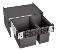 système de vidage Blanco 526203 2 Behälter , avec couvercle système, 2000 x 30 l et 2000 x 19 l