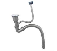 Système de vidange d'évier avec siphon transparent amovible pour une surveillance visuelle des obstructions et un entretien facile dans plusieurs environnements (50 V unique)