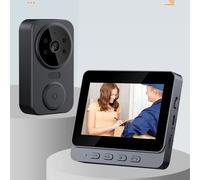Système de vidéophone sans fil 480P WiFi 2,4 GHz - Vision nocturne & USB-C