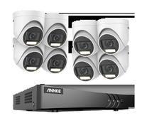 Système de vidéosurveillance, enregistreur DVR 8 canaux, kit de caméra de surveillance extérieure, LILA, 2T