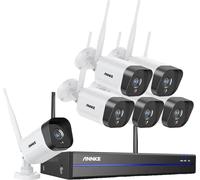 Système de vidéosurveillance WiFi, caméras HD 3MP, support 8 canaux, 6PCS caméras, 2T