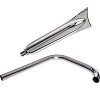 Système d'échappement + collecteur + écrou de collecteur + 1x collier adapté pour AWO-T Fisch Ø40 (à partir de 53)