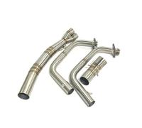 Système D'échappement Complet E&scape Pour Pour Ninja 400 250 2018 2019, Silencieux Intermédiaire Avant, 51 Mm
