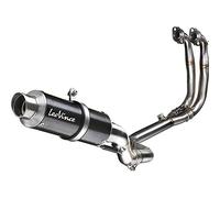 Système d'échappement complet GP CORSA RACING Carbone & DB-Killer compatible avec Yamaha MT-03 300 2016-2020 / MT-25 250 2015-2018 / YZF-R25 2014-2018 / YZF-R3 300 2015-2020