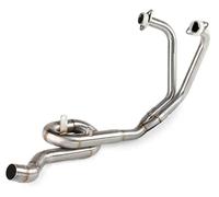 Système D'échappement Complet Lien Mi Tuyau Marque Acier Inoxydable 51mm Pour YZF Pour R3 Pour R25 Pour MT-03 Sans Lacet Échappement Moto