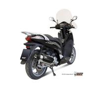 Système d'échappement complet MIVV Urban en acier inoxydable homologué pour HONDA SH 300 2007-2014